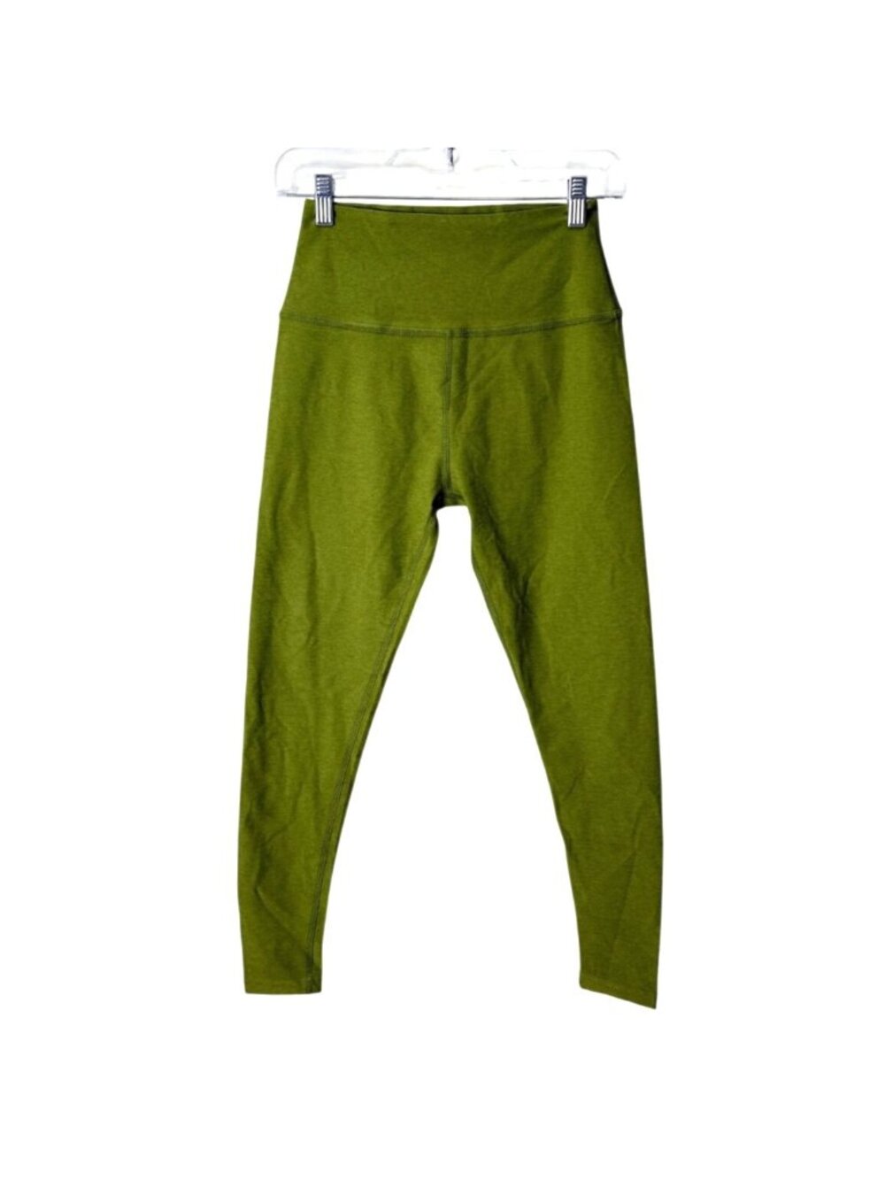 Beyond Yoga Womens Size L Leggings High-Waisted Green Soft Stretch NEW $97